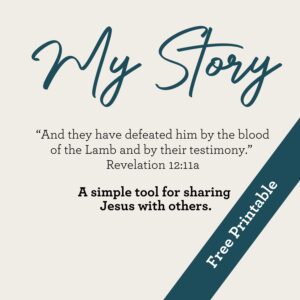 My Story- Printable Download