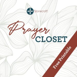 Prayer Closet Printable